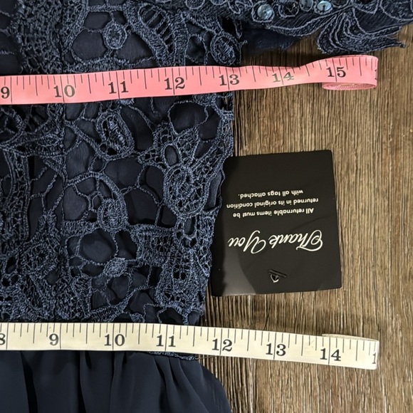 Soieblu Off Shoulder Sweetheart Neckline Dress Maxi Dress - Picture 13 of 13